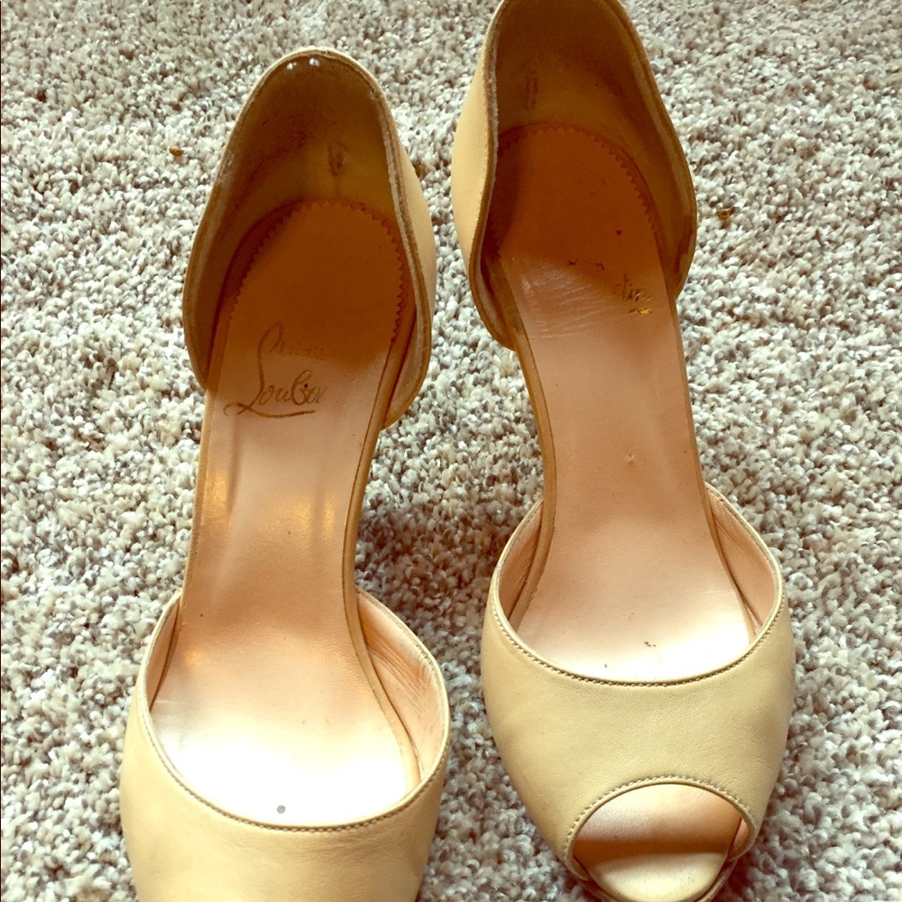 Christian louboutin summer heels